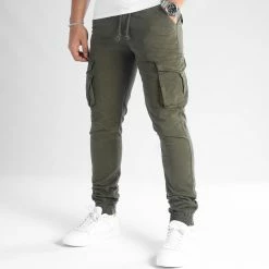 Meilleure affaire ⭐ Pantalon Cargo XQ05 Vert Kaki de John H 🌟 12 Meilleure affaire ⭐ Pantalon Cargo XQ05 Vert Kaki de John H 🌟 -John H Soldes boss 348732 XQ05 GREEN 20221124T154814 04