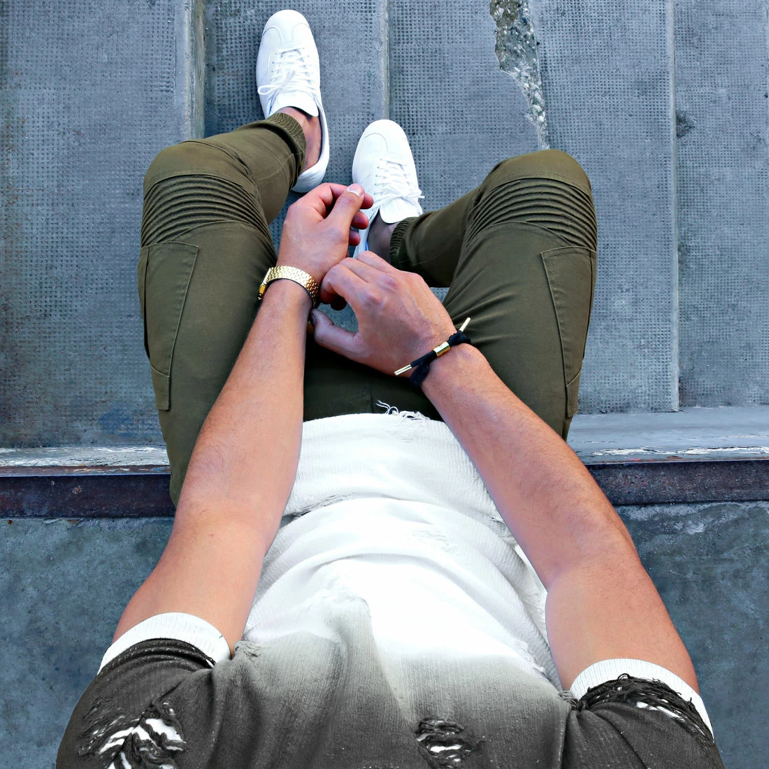 Remise 😍 Tee 👚 Shirt Oversize Slim Fit T2072 Noir Blanc Dégradé de John H 🥰 6 Remise 😍 Tee 👚 Shirt Oversize Slim Fit T2072 Noir Blanc Dégradé de John H 🥰 – Image 5