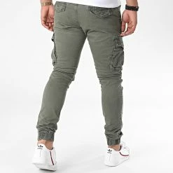 Budget 😍 Pantalon Cargo XQ05 Vert de John H 🎁 10 Budget 😍 Pantalon Cargo XQ05 Vert de John H 🎁 -John H Soldes john h 223065 XQ05 GREEN 20200701T134353 04