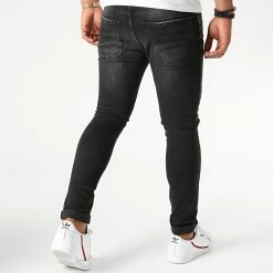 Nouveau 🔥 Jean Skinny Fit P253 Noir de John H 😍 -John H Soldes john h 230355 P253 20200901T183815 04