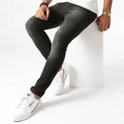 Meilleure affaire 💯 Jean Slim P202 Noir de John H 👏 8 Meilleure affaire 💯 Jean Slim P202 Noir de John H 👏 -John H Soldes john h 230368 P202 20200901T183705 03