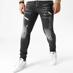 Les meilleures critiques de 🛒 Jean Slim H16 Noir de John H ✨