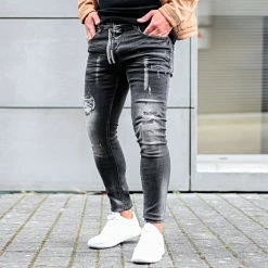 Budget 🎉 Jean Slim H15 Noir de John H 😍 -John H Soldes john h 239118 H15 BLACK TPDT 20211020T095215 6