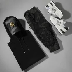 Meilleure affaire 😍 Pantalon Cargo P681 Noir Camo de John H ❤️ -John H Soldes john h 243811 P681 BLACK TPDT 20210901T153205 05