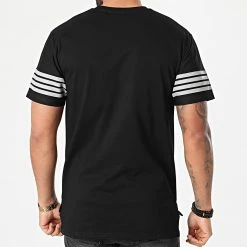 Bon marché 🧨 Tee 👚 Shirt XW929 Noir Réfléchissant de John H ✨ -John H Soldes john h 252564 XW929 BLACK 20210217T162026 04