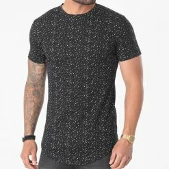 Meilleure vente 🎁 Tee 👚 Shirt Oversize XW18 Noir de John H 🎉