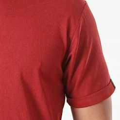Nouveau 🔔 Tee 👕 Shirt Oversize T112 Rouge de John H 🛒 -John H Soldes john h 262625 T112 RED 20210421T141409 02