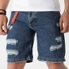 Meilleure vente 🧨 Short Jean SEU502 Bleu Denim de John H 🔥