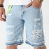 Coupon ⭐ Short Jean SEU502 Bleu Wash de John H 🔥