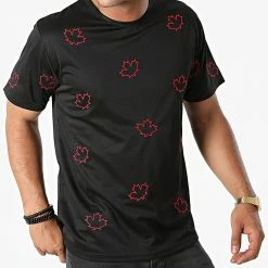 Vente flash 😀 Tee 👚 Shirt Floral T127 Noir Rouge de John H 😉 8 Vente flash 😀 Tee 👚 Shirt Floral T127 Noir Rouge de John H 😉 -John H Soldes john h 270620 T127 BLACK RED 20210624T112845 03