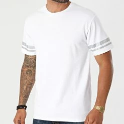 Promo ⌛ Tee 👕 Shirt Réfléchissant T123 Blanc de John H 😀
