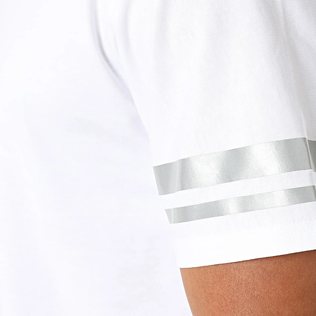 Promo ⌛ Tee 👕 Shirt Réfléchissant T123 Blanc de John H 😀 4 Promo ⌛ Tee 👕 Shirt Réfléchissant T123 Blanc de John H 😀 – Image 2