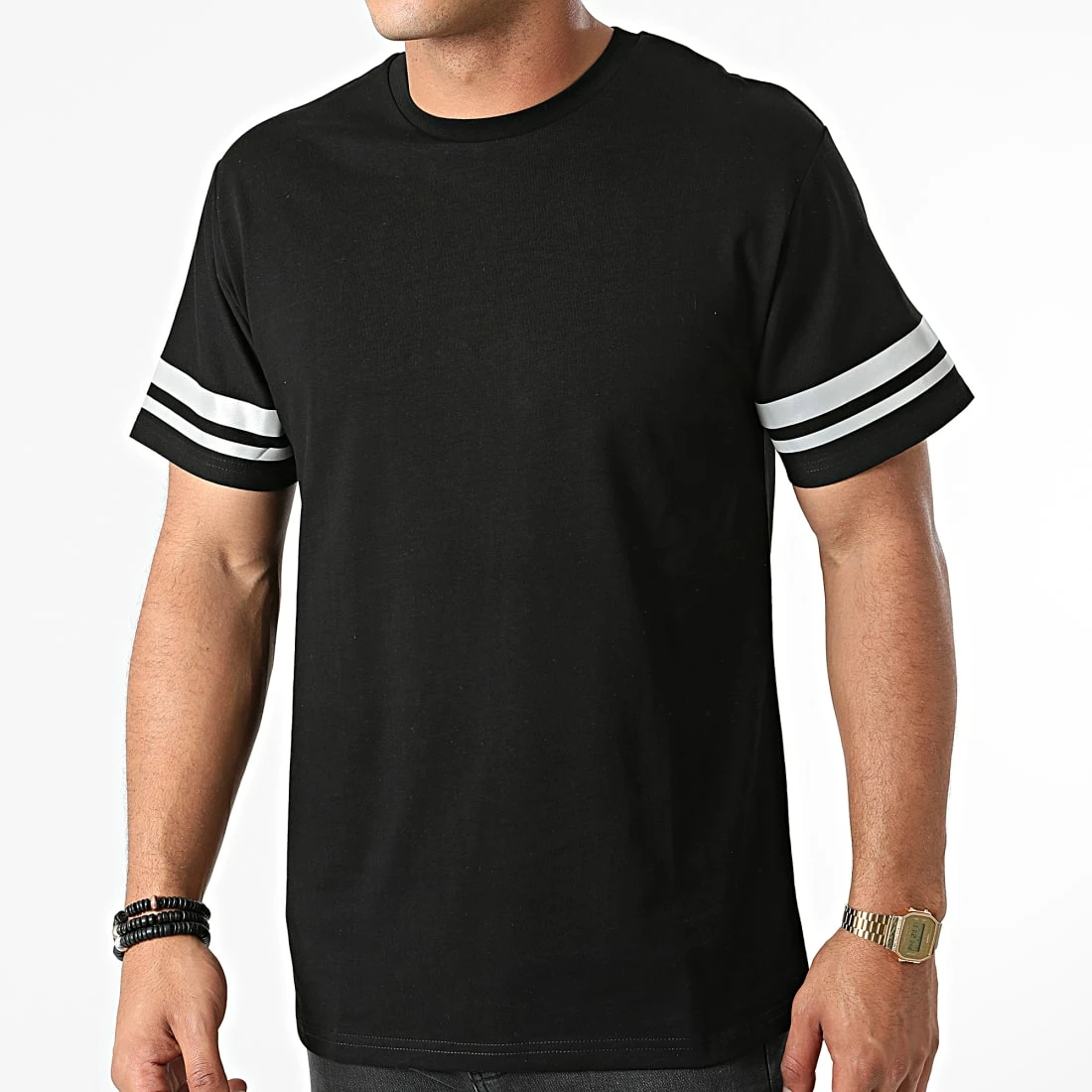 Top 10 👍 Tee 👕 Shirt Réfléchissant T123 Noir de John H ✨ 3 Top 10 👍 Tee 👕 Shirt Réfléchissant T123 Noir de John H ✨