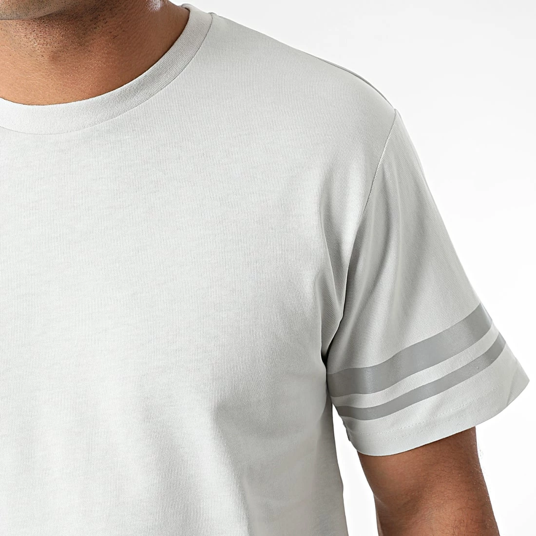 Promo 🛒 Tee 👚 Shirt Réfléchissant T123 Gris de John H ❤️ 5 Promo 🛒 Tee 👚 Shirt Réfléchissant T123 Gris de John H ❤️ – Image 3