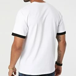 Acheter 🎁 Tee 👚 Shirt T117 Blanc de John H 🌟 9 Acheter 🎁 Tee 👚 Shirt T117 Blanc de John H 🌟 -John H Soldes john h 274015 T117 WHITE BLACK 20210715T163211 04