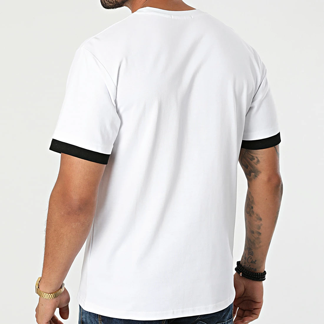 Acheter 🎁 Tee 👚 Shirt T117 Blanc de John H 🌟 6 Acheter 🎁 Tee 👚 Shirt T117 Blanc de John H 🌟 – Image 4