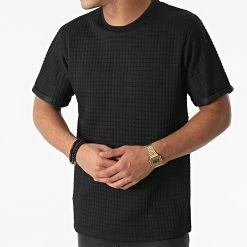 Budget 😀 Tee 👚 Shirt T146 Noir de John H 😀