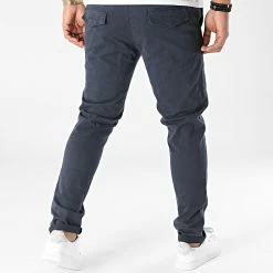 De gros 😉 Pantalon Chino P5531 Bleu Marine de John H ⭐ -John H Soldes john h 288398 P5531 NAVY BLUE 20211015T151647 04