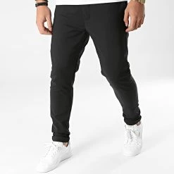 Meilleure vente ✔️ Pantalon Chino P5532 Noir de John H 🛒