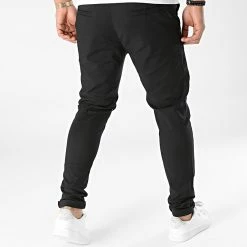 Meilleure vente ✔️ Pantalon Chino P5532 Noir de John H 🛒 -John H Soldes john h 288402 P5532 BLACK 20211015T151257 04