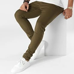 Meilleur prix 🛒 Pantalon Chino P5532 Vert Kaki de John H 🤩 8 Meilleur prix 🛒 Pantalon Chino P5532 Vert Kaki de John H 🤩 -John H Soldes john h 288407 P5532 GREEN 20211015T152000 03