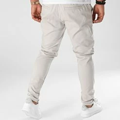 Meilleur prix 👏 Pantalon Chino P5532 Gris Clair de John H ⌛ -John H Soldes john h 288408 P5532 LIGHT GREY 20211015T152431 04