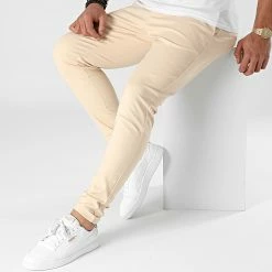 Budget 👏 Pantalon Chino P5532 Beige de John H 💯 -John H Soldes john h 288409 P5532 APRICOT 20211015T152320 03