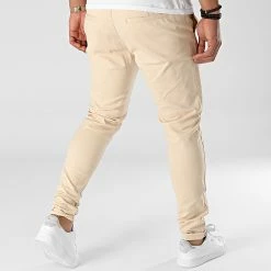 Budget 👏 Pantalon Chino P5532 Beige de John H 💯 -John H Soldes john h 288409 P5532 APRICOT 20211015T152321 04