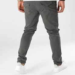Grosses soldes 😀 Pantalon Chino P5531 Gris Anthracite de John H 🎉 -John H Soldes john h 288412 P5531 DARK GREY 20211015T152645 04