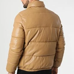 Coupon 👏 Veste Zippée M2111 Camel de John H ❤️ -John H Soldes john h 294480 M2111 CAMEL 20211213T111502 04