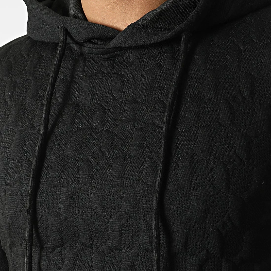 Nouveau 💯 Sweat Capuche Oversize DD21 Noir de John H 😍 4 Nouveau 💯 Sweat Capuche Oversize DD21 Noir de John H 😍 – Image 2