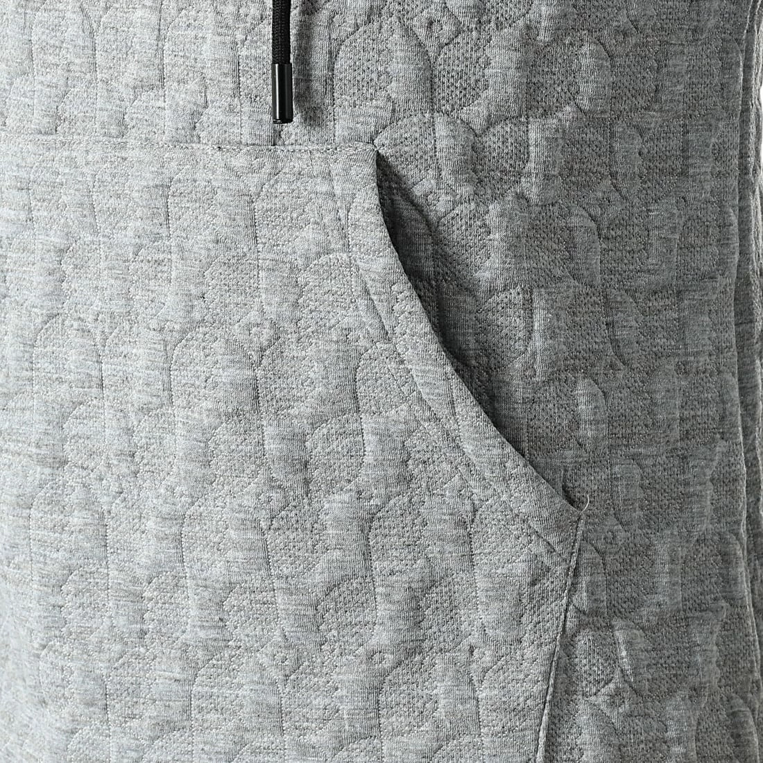 Budget 👍 Sweat Capuche Oversize DD21 Gris Chiné de John H 😀 4 Budget 👍 Sweat Capuche Oversize DD21 Gris Chiné de John H 😀 – Image 2