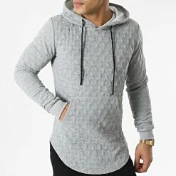 Budget 👍 Sweat Capuche Oversize DD21 Gris Chiné de John H 😀 8 Budget 👍 Sweat Capuche Oversize DD21 Gris Chiné de John H 😀 -John H Soldes john h 294773 DD21 LIGHT GRAY 20211209T160919 03