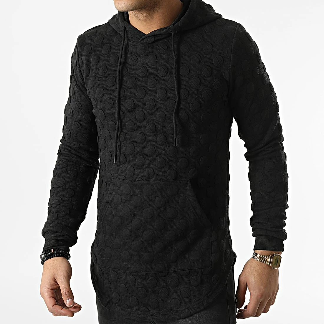 Vente flash 🔥 Sweat Capuche Oversize DD25 Noir de John H ⌛ 3 Vente flash 🔥 Sweat Capuche Oversize DD25 Noir de John H ⌛