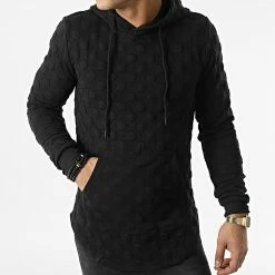 Vente flash 🔥 Sweat Capuche Oversize DD25 Noir de John H ⌛ 8 Vente flash 🔥 Sweat Capuche Oversize DD25 Noir de John H ⌛ -John H Soldes john h 294784 DD25 BLACK 20211210T151024 03