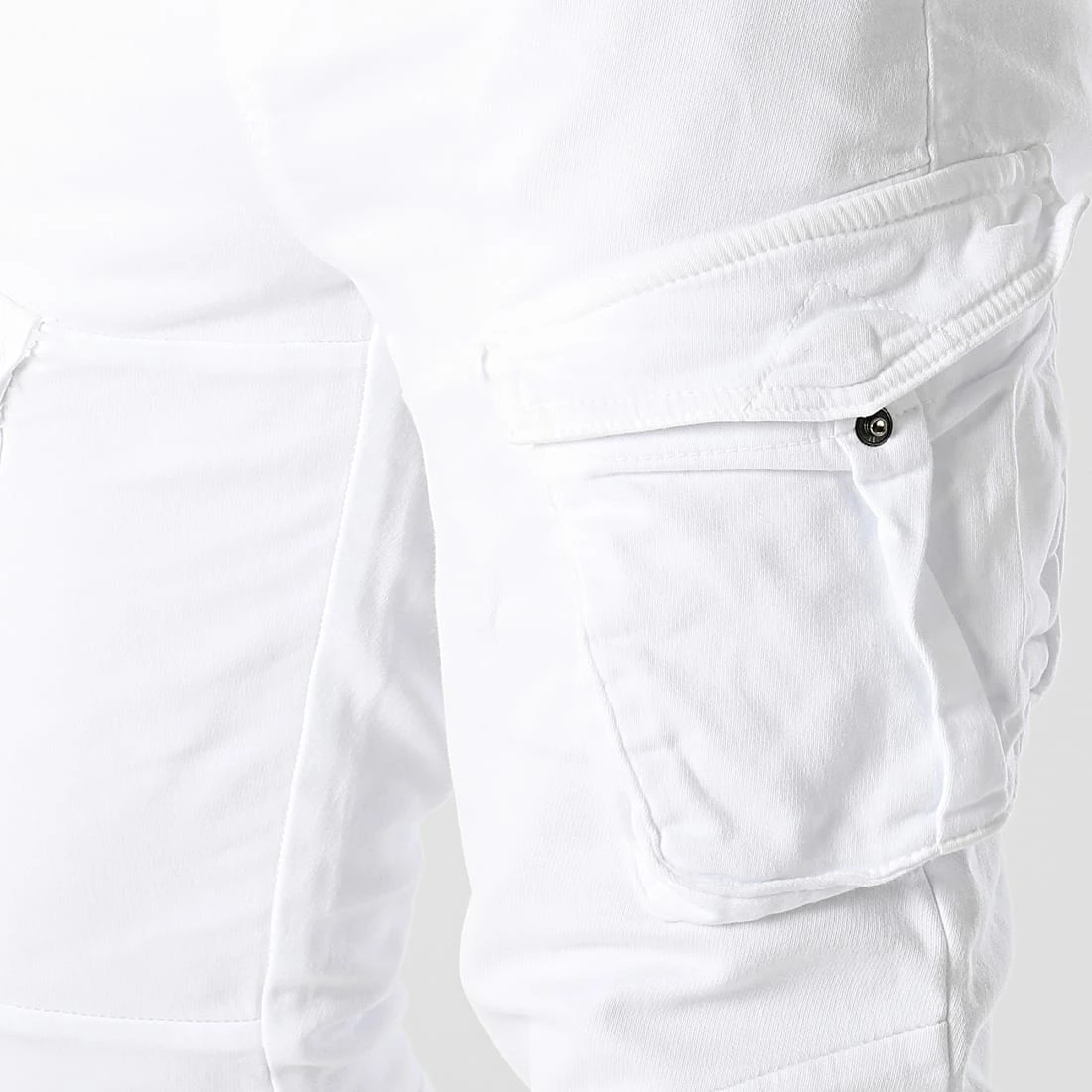 Bon marché ⭐ Jogger Pant Slim 5536 Blanc de John H 😉 4 Bon marché ⭐ Jogger Pant Slim 5536 Blanc de John H 😉 – Image 2