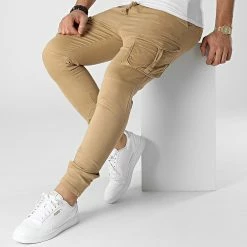 Budget ✔️ Jogger Pant Slim 5536 Camel de John H ⭐ -John H Soldes john h 300174 5536 CAMEL 20220131T144253 03