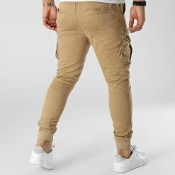 Budget ✔️ Jogger Pant Slim 5536 Camel de John H ⭐ -John H Soldes john h 300174 5536 CAMEL 20220131T144254 04