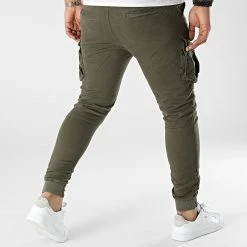 Acheter 👏 Jogger Pant Slim 5536 Vert Kaki de John H 👍 9 Acheter 👏 Jogger Pant Slim 5536 Vert Kaki de John H 👍 -John H Soldes john h 300175 5536 ARMY GREEN 20220131T143451 04