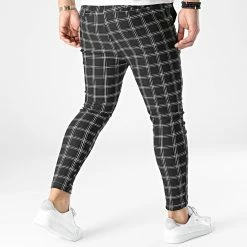 Promo 🌟 Pantalon A Carreaux P5543 Noir de John H 🔔 9 Promo 🌟 Pantalon A Carreaux P5543 Noir de John H 🔔 -John H Soldes john h 304868 P5543 BLACK 20220221T151811 04