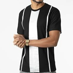 Acheter ⭐ Tee 👚 Shirt XW935 Noir Argent de John H 🎁 8 Acheter ⭐ Tee 👚 Shirt XW935 Noir Argent de John H 🎁 -John H Soldes john h 306427 XW935 BLACK SILVER 20220225T143621 03