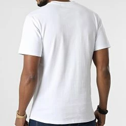 De gros 😉 Tee 👚 Shirt XW935 Blanc Argent de John H 👏 -John H Soldes john h 306431 XW935 WHITE SILVER 20220225T143256 04