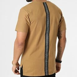 Vente flash ✨ Tee 👚 Shirt Oversize A Poche Poitrine XW919 Camel Réfléchissant Renaissance de John H 😉 -John H Soldes john h 306475 XW919 CAMEL 20220304T141052 04