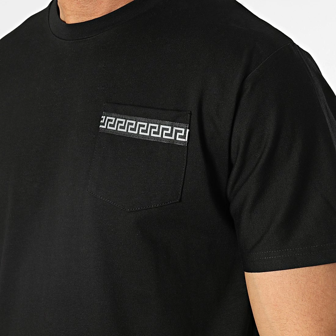 Top 10 🎁 Tee 👚 Shirt Oversize A Poche Poitrine XW919 Noir Réfléchissant Renaissance de John H 🛒 4 Top 10 🎁 Tee 👚 Shirt Oversize A Poche Poitrine XW919 Noir Réfléchissant Renaissance de John H 🛒 – Image 2