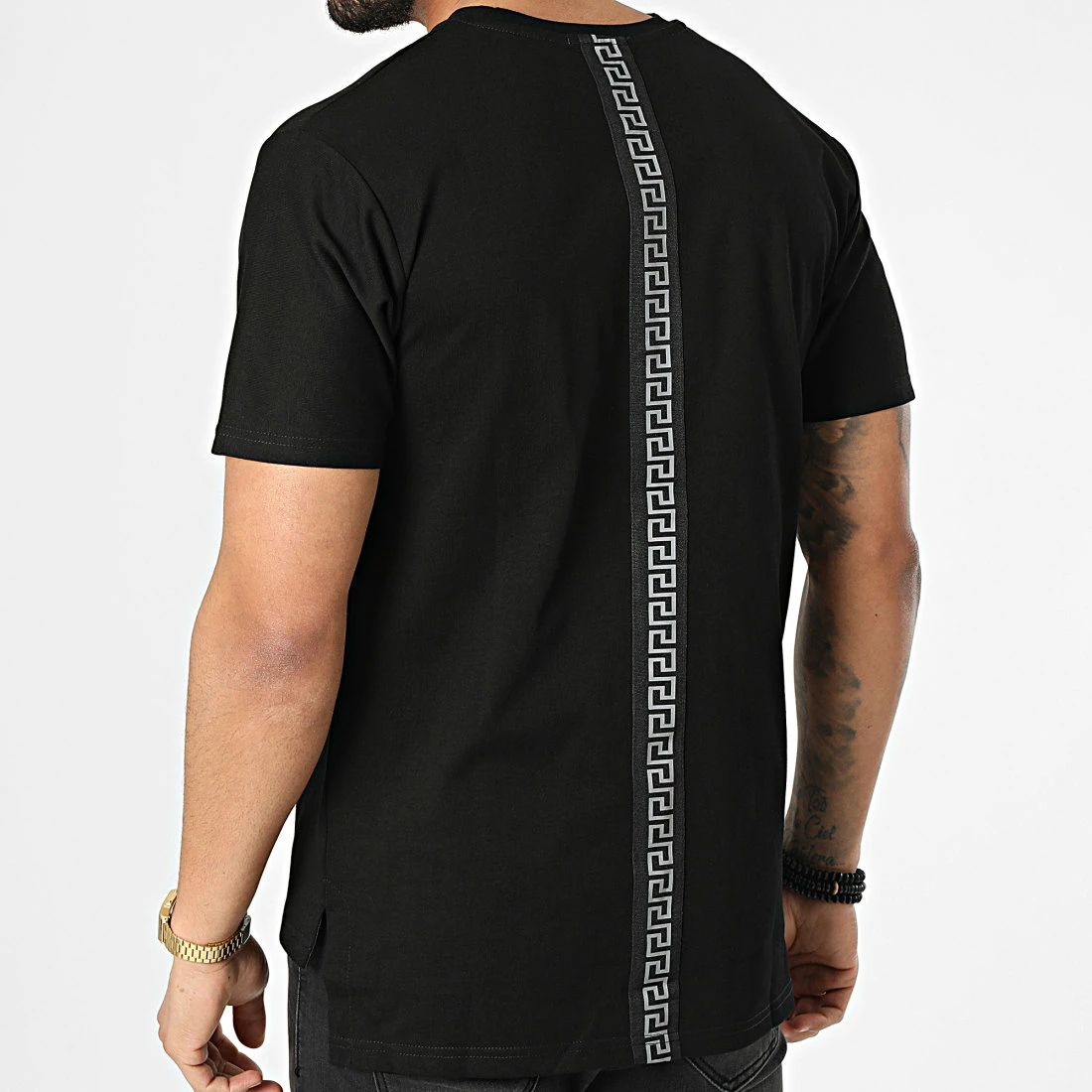 Top 10 🎁 Tee 👚 Shirt Oversize A Poche Poitrine XW919 Noir Réfléchissant Renaissance de John H 🛒 6 Top 10 🎁 Tee 👚 Shirt Oversize A Poche Poitrine XW919 Noir Réfléchissant Renaissance de John H 🛒 – Image 4