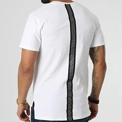 Tout neuf 👏 Tee 👚 Shirt Oversize A Poche Poitrine XW919 Blanc Réfléchissant Renaissance de John H 😀 -John H Soldes john h 306482 XW919 WHITE 20220303T160258 04