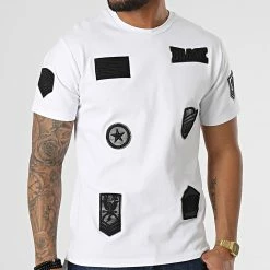 Top 10 ❤️ Tee 👕 Shirt Oversize T125 Blanc de John H ⭐ -John H Soldes john h 306492 T125 WHITE 20220303T160950 03