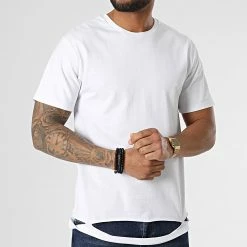 Tout neuf ⌛ Tee 👚 Shirt XW922 Blanc de John H 🛒 -John H Soldes john h 306496 XW922 WHITE 20220303T161539 03