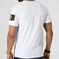 Acheter 👏 Tee 👚 Shirt XW907 Blanc Doré de John H 🤩 -John H Soldes john h 306611 XW907 WHITE GOLD 20220303T160209 04