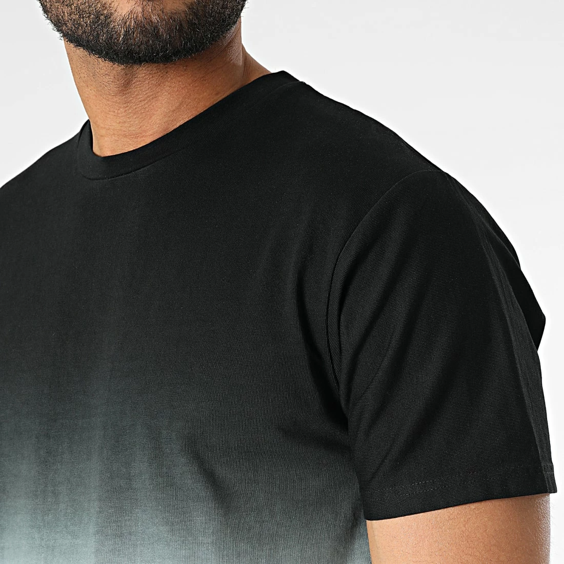 Top 10 🌟 Tee 👕 Shirt Dégradé Oversize T126 Noir Blanc de John H ⭐ 4 Top 10 🌟 Tee 👕 Shirt Dégradé Oversize T126 Noir Blanc de John H ⭐ – Image 2